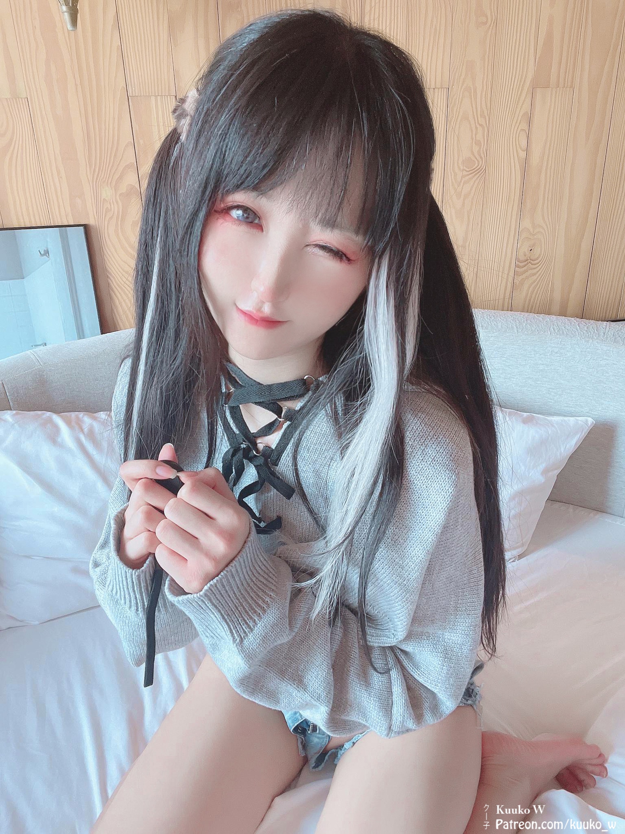 Kuuko W - NO.121 short sweater[22P]-XikXak